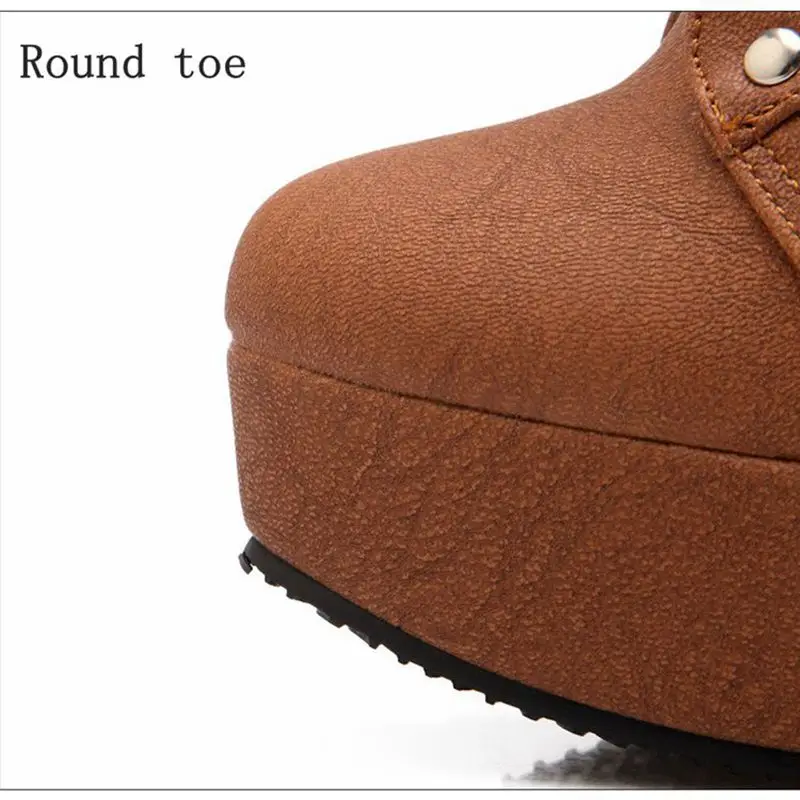 Женские ботильоны на высоком каблуке fanyuan черные кожаные полусапожки шнуровке с