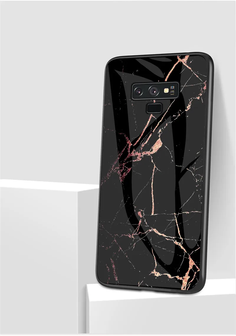 Чехол из закаленного стекла для samsung Galaxy M10 M20 S10 Plus s10 lite S 10, чехол, жесткие чехлы для samsung J4 Plus J6 A9 A7 A750