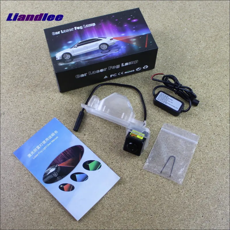 

Anti Collision Laser Fog Lamps For Mitsubishi ASX / RVR Car Rear Distance Warning Alert Line Safe Drive Lights