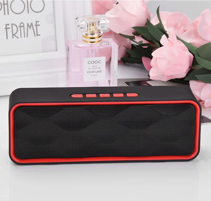 SC211 Bluetooth динамик портативный Bluetooth Колонка громкий динамик с микрофоном Музыкальная Коробка модель поддержка TF AUX FM радио для телефона ПК