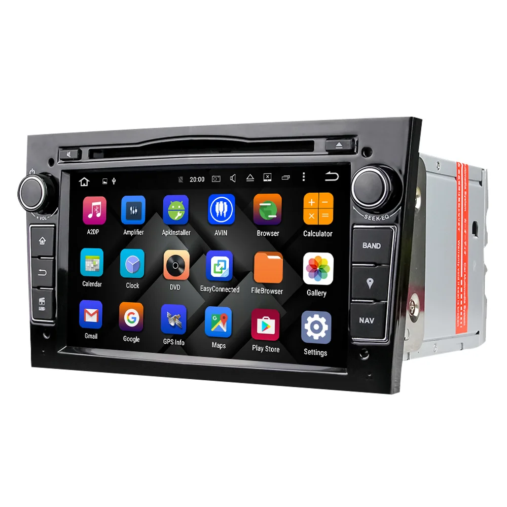 Автомагнитола Eunavi 2 Din Android 9 0 DVD стерео мультимедиа для Opel Corsa Vectra CD Meriva Vivaro Tigra Signum