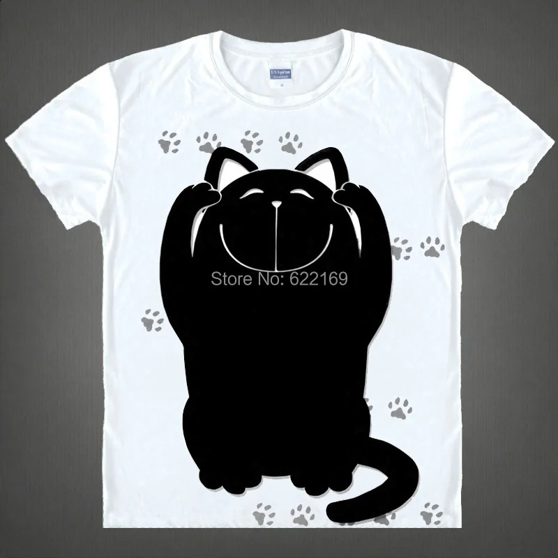 Хентай принц Стоуни Кот Azusa Azuki футболка Костюмы для косплея Для мужчин из