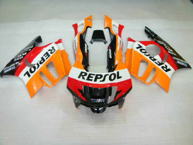 Оранжевый черный обтекатель комплект для HONDA CBR600F3 97 98 CBR600 F3 1997 1998 CBR 600F3 Мотоцикл