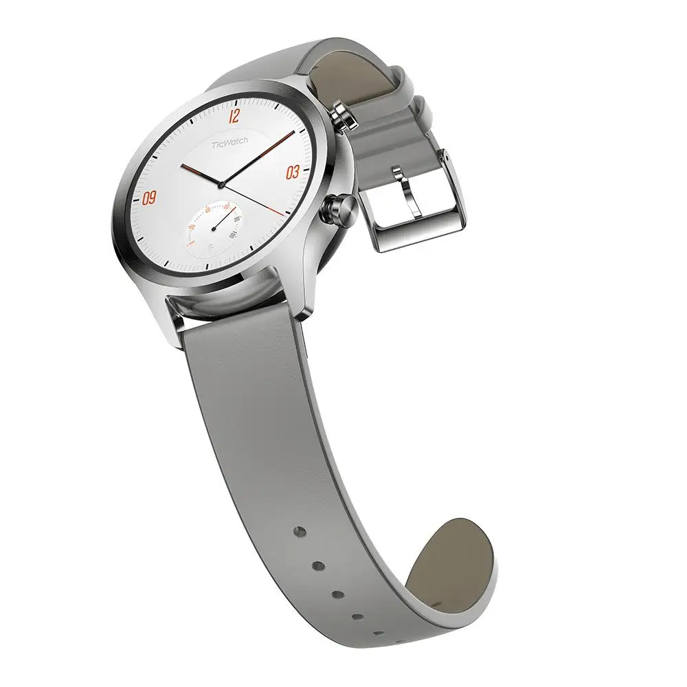 Оригинальные Ticwatch C2 умные часы Wi-Fi gps Google Pay Wear OS от Google Strava IP68 1," динамические часы для мужчин в режиме ожидания