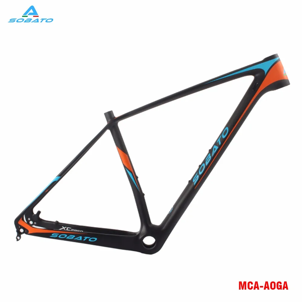 Горячая продажа 29er 18 5 &quotinstock UD matt full Carbon Fiber MTB рама рамы горных велосипедов|mountain