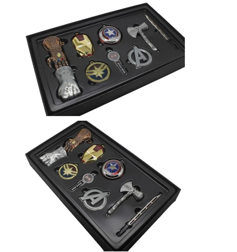 Многоцветные мультимстители 4 набора супергероев кольцо с орнаментом