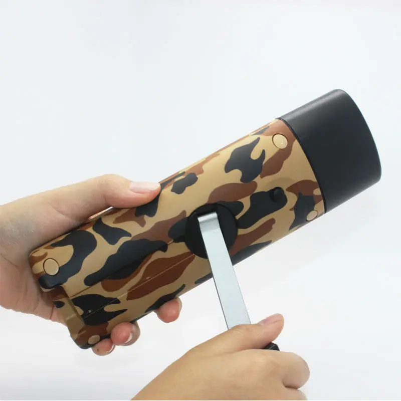 Портативный источник питания аварийный светодиодный светильник вспышка рукоятка USB зарядное устройство