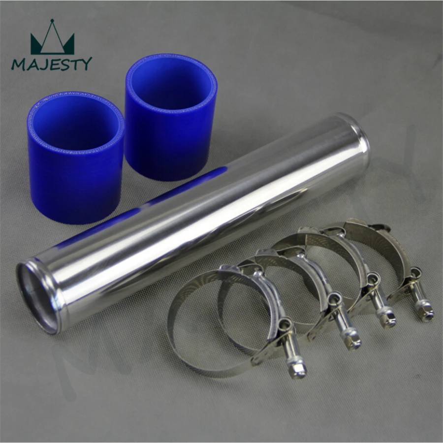 76 мм 3 дюймовый алюминиевый турбо интеркулер для труб трубопровод + силиконовый