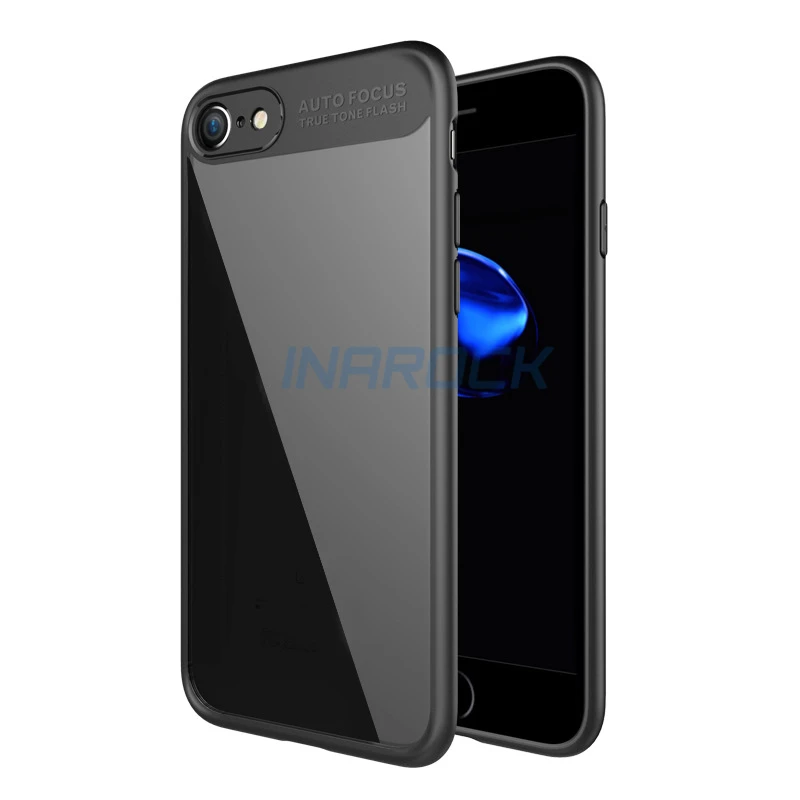 Inarock Прозрачный мягкий силиконовый высокая прозрачность чехол для iPhone X Чехол