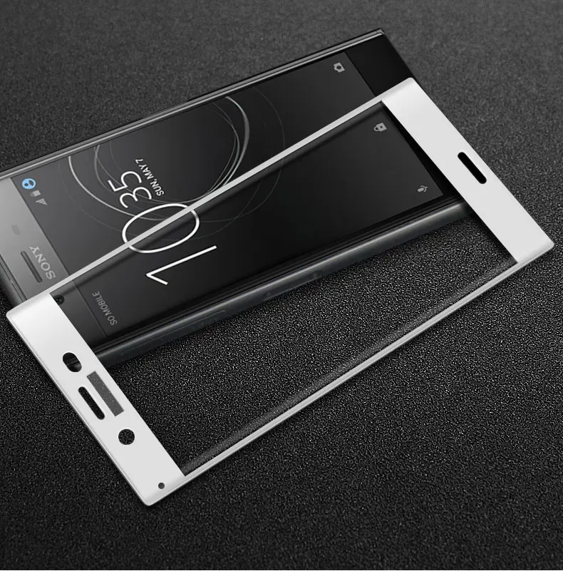 Imak 3D изогнутое полное покрытие из закаленного стекла для sony Xperia XZ Премиум Защита экрана для sony XZ Премиум Dual SIm glass Flim
