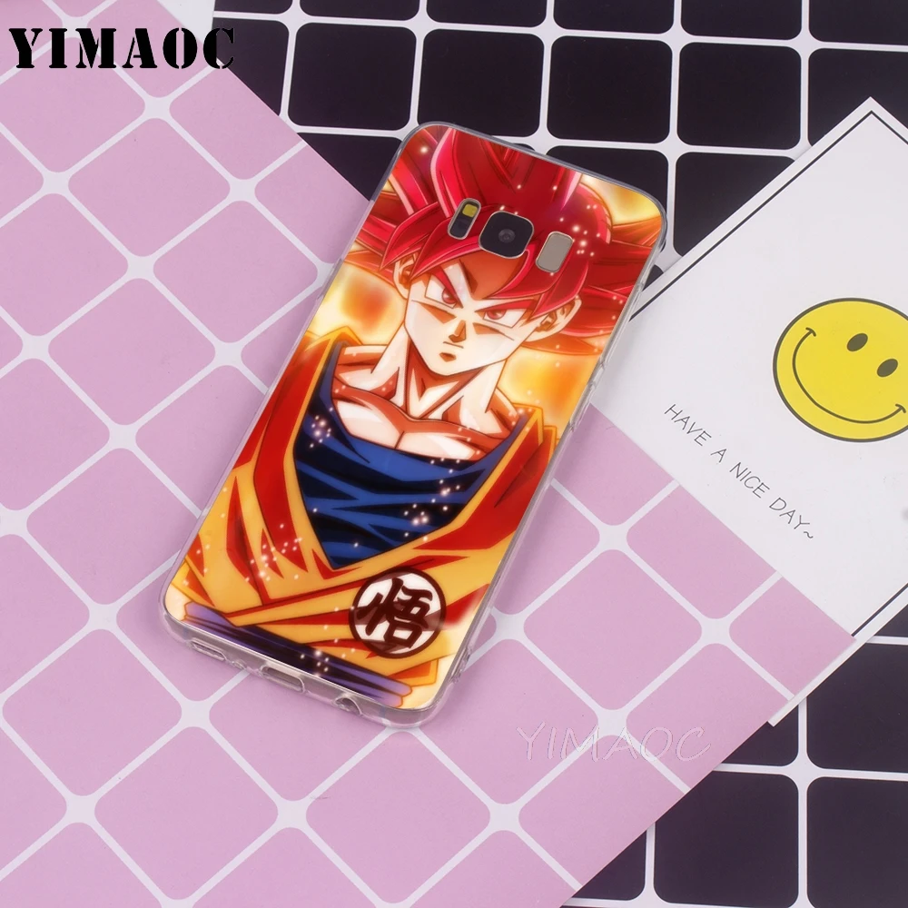 YIMAOC DBZ Dragon ball сотовый аниме мягкий чехол для Galaxy j3 j5 j6 j7 A5 2016 2017 A6 A9 2018 Note 8 9 S7 edge S8 S9 S10