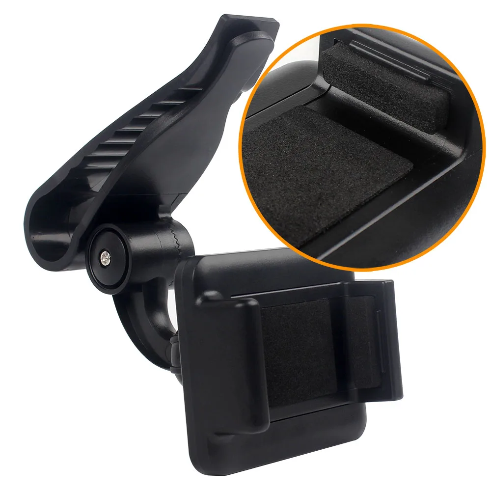 Car Phone Holder Mobile Stand Bracket For GPS PDA MP4 Camera Digital DVR Sun Visor Mount Clip iPhone Samsung | Мобильные телефоны и