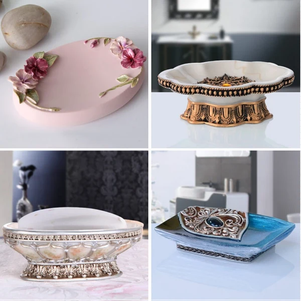 

Модная креативная каучуковая мыльница в европейском стиле, модель для ванной комнаты в отеле