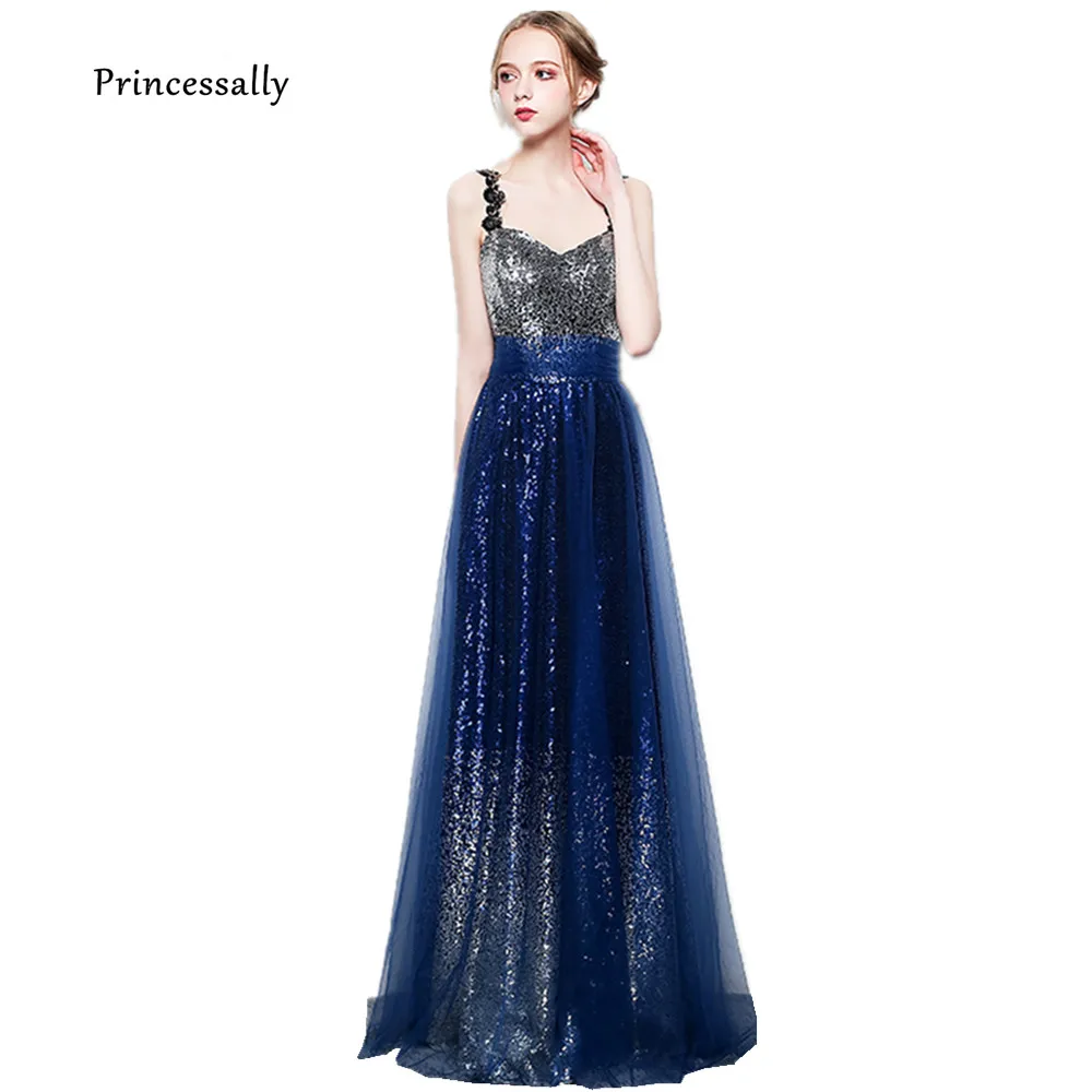 Robe De Soriee новое платье для выпускного вечера с блестками длинное сексуальное на
