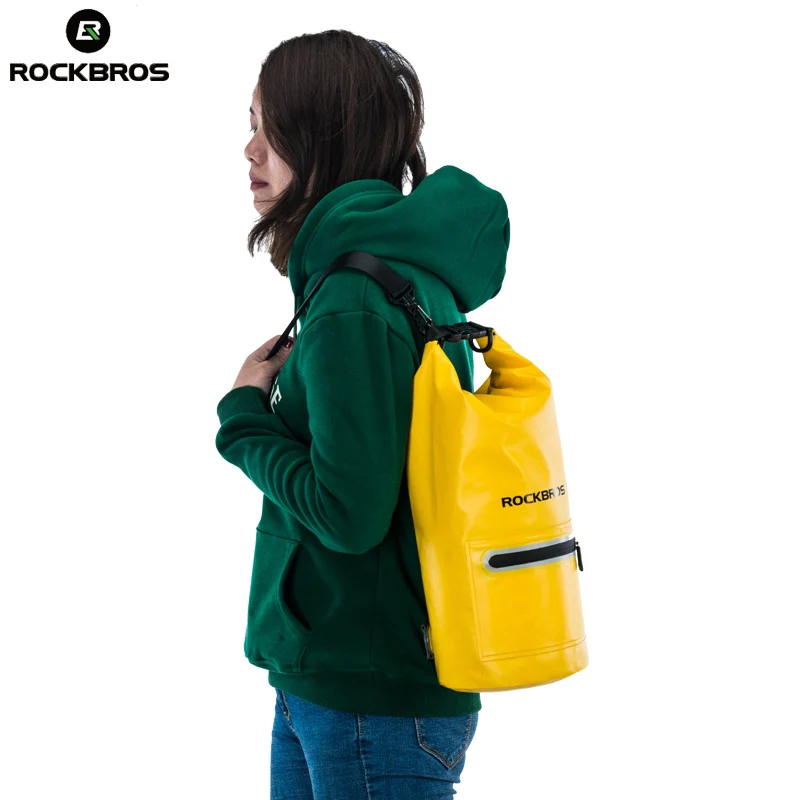 ROCKBROS 10L/20L велосипедная сумка складное ведро для плавания походные сумки хранения