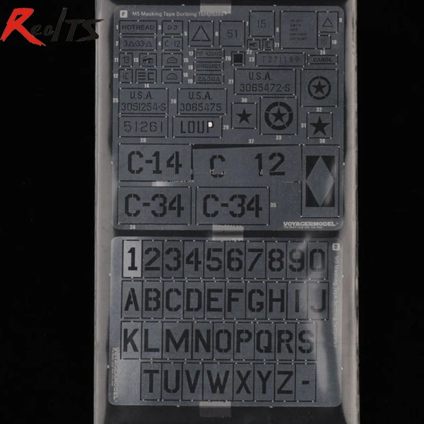 RealTS Voyager PEA120 1/35 WWII США армии светильник резервуар для загара Шаблоны|voyager 1/35|tank