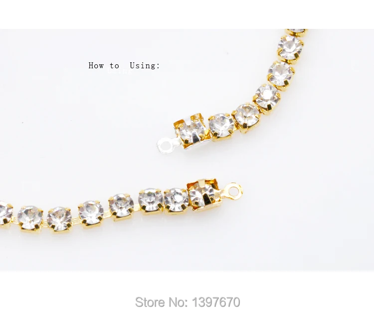 100p ss12 ss16 ss18 ss28 ss38 Золото Серебро Медь коготь с петлей чашки цепи соединители концы кольца кулон Кристалл Стразы отделка