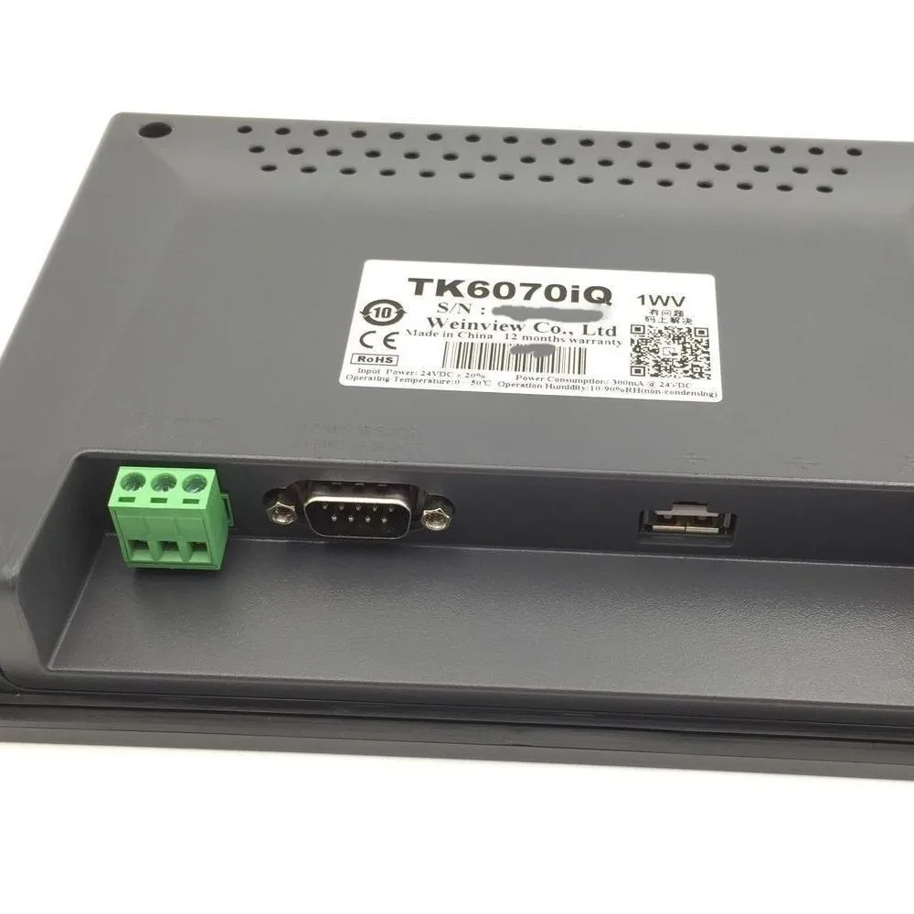 Сенсорная панель управления HMI TK6071IQ 7 &quotTFT 800x480 WEINVIEW Weintek замена TK6070iP TK6070iH TK6070iK