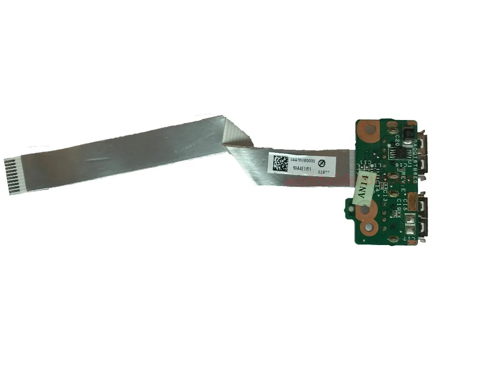 Материнская плата с USB-портом для HP Pavilion DV5 DV5-1005EL номер детали DAOQT6TB6EO 34QT6UB0000 100%