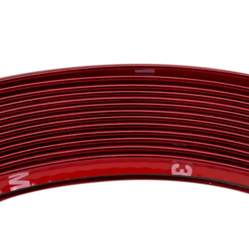 8 м Универсальный Автомобильный Стайлинг Гибкая отделка наружный молдинг ПВХ