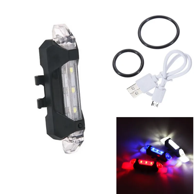White Велоспорт Q5 LED 3 режима передний свет фары фонарь Водонепроницаемый для горной дороги велосипед 4 вида цветов велосипедный фонарь - Цвет: White