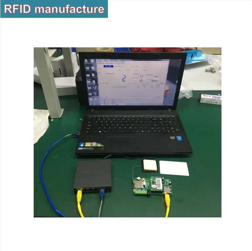 POE small UHF RFID reader module with poe tcp/ip rs232 wiegand26 wiegand34 for parking people access warehouse management | Безопасность