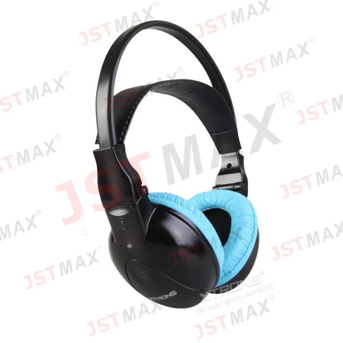 

Dual Channel Wireless IR Headphones for Car Headrest DVD & TV & PC & MP3 for Children with Pink Color