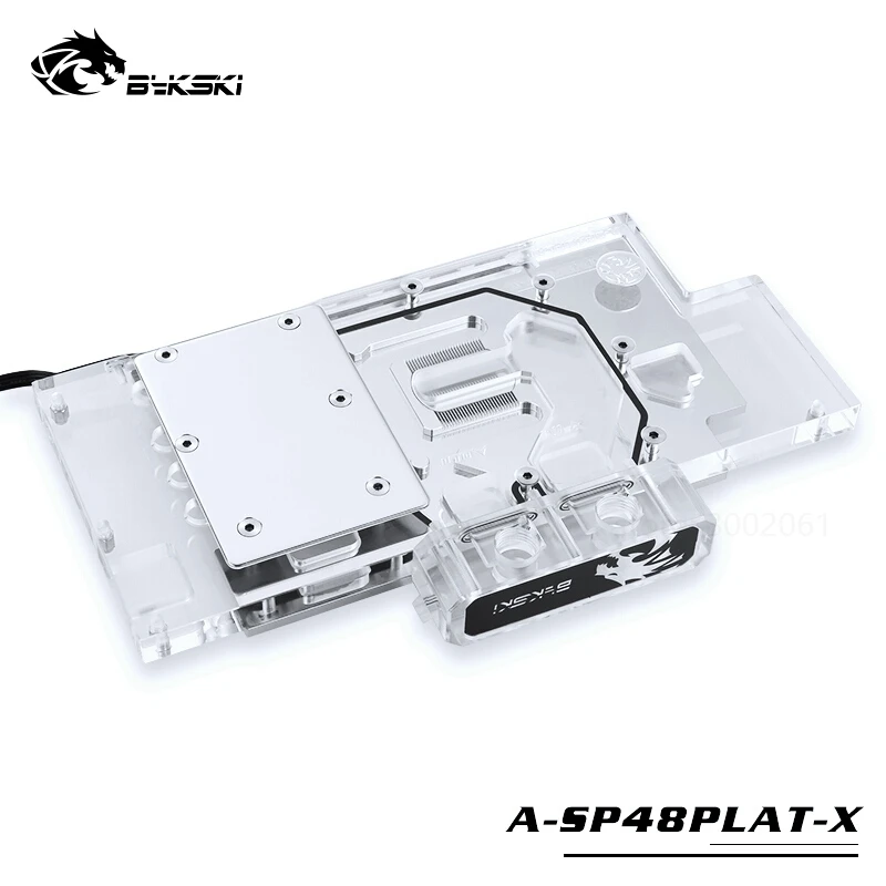 BYKSKI полное покрытие GPU водонепроницаемый блок для Sapphire Nitro + Radeon RX470/480 (11260-07)