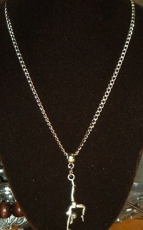 

Винтажное изделие из серебра Воротник Колье Гимнастка И бусами для девочек, подвески, цепочка, колье, аксессуары, 10 шт., для женщин, сделай са...