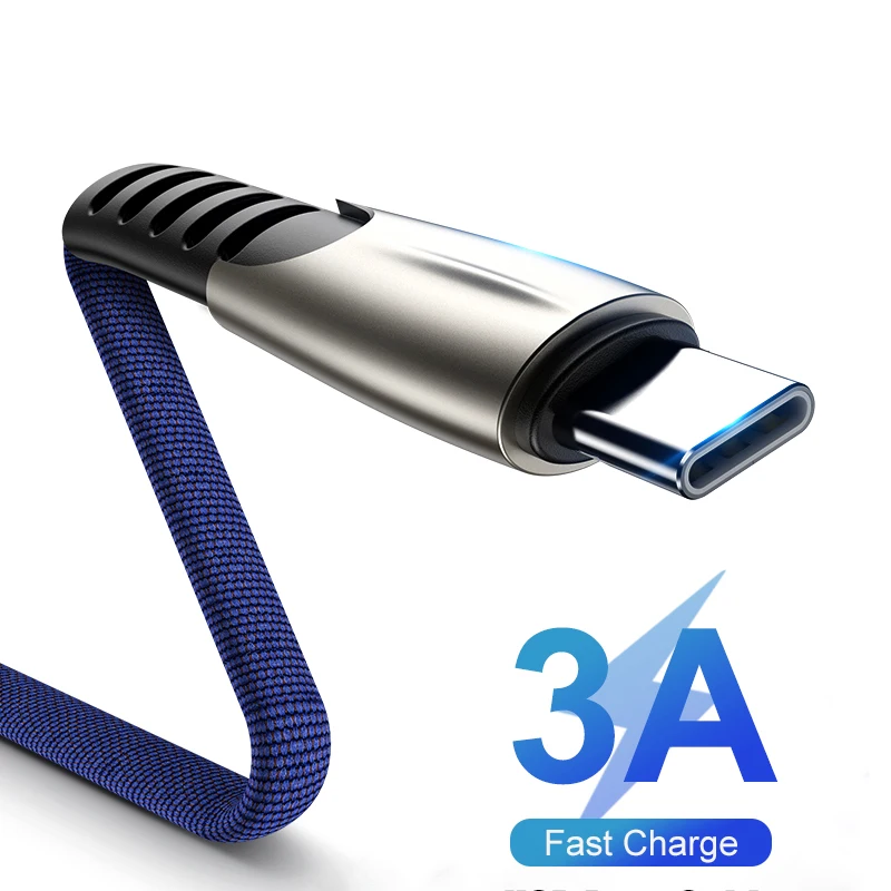 Usb type-C кабель для huawei samsung Xiaomi USBC кабель для мобильного телефона Быстрая зарядка type C 3 м длинный провод кабель для usb type-C устройств