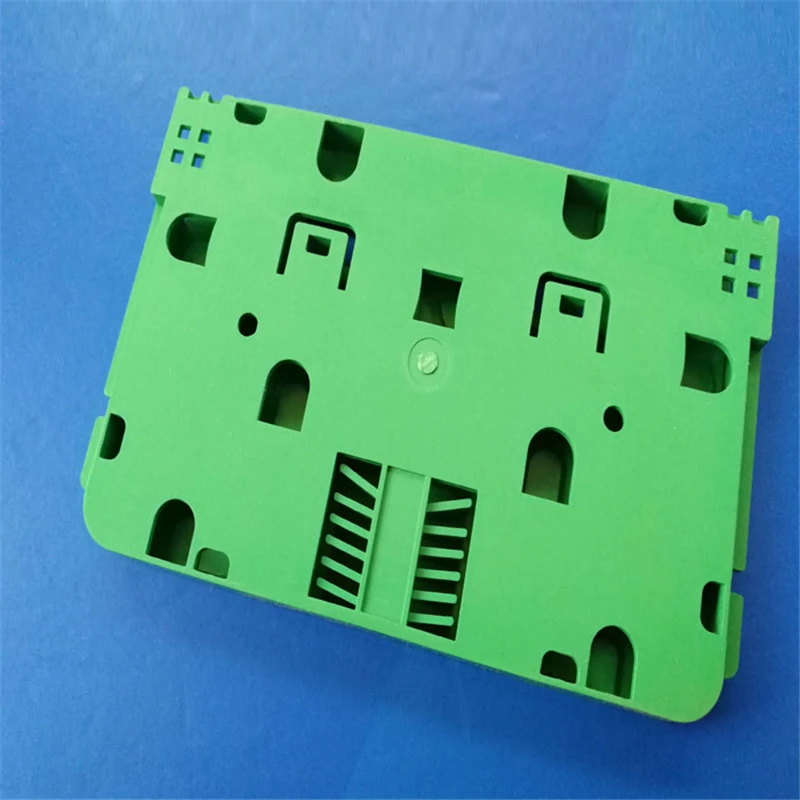 20pcs 6 Cores Fiber Optic Splice Cassette Tray high quality 6 port ftth Fiber Opitc Flexible Cable Plastic Splice Tray ELINK