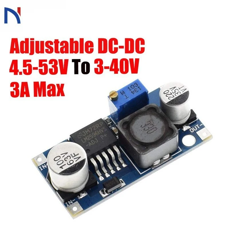 LM2596 HV LM2596HVS LM2596HV DC Регулируемый понижающий преобразователь модуль питания от 4 5