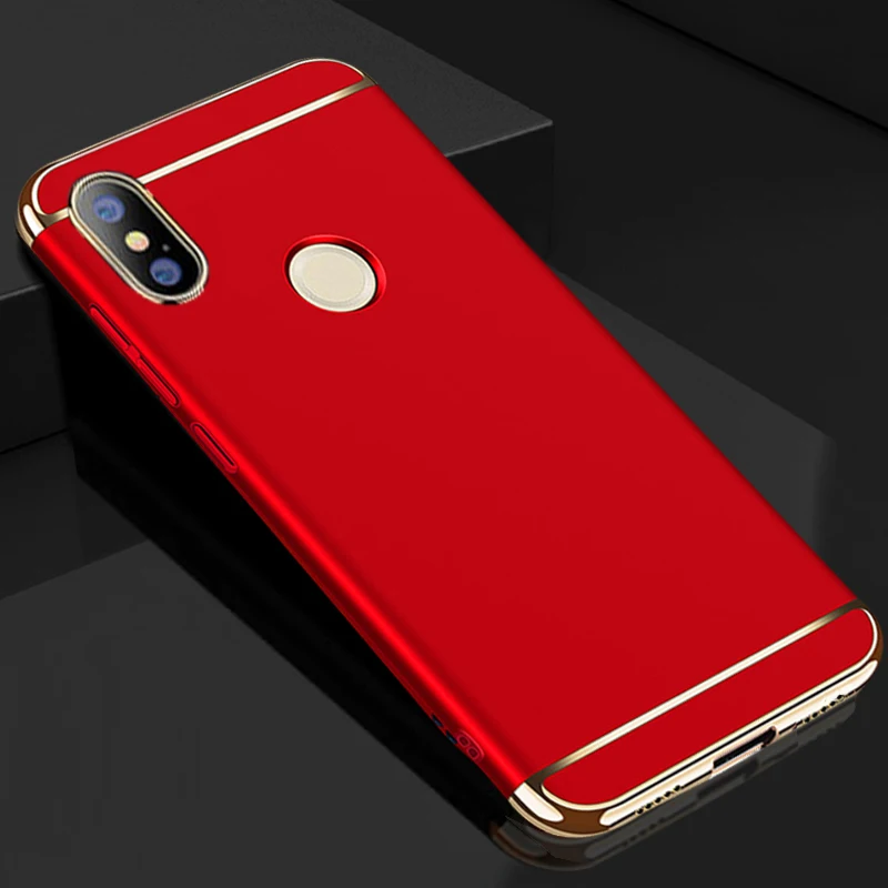 Red XinWen роскошный протектор пластиковый телефон etui, capinha, coque, чехол, чехол для xiaomi mi 8 se mi 8 se mi 8 mi 8 se origina аксессуары - Цвет: Red