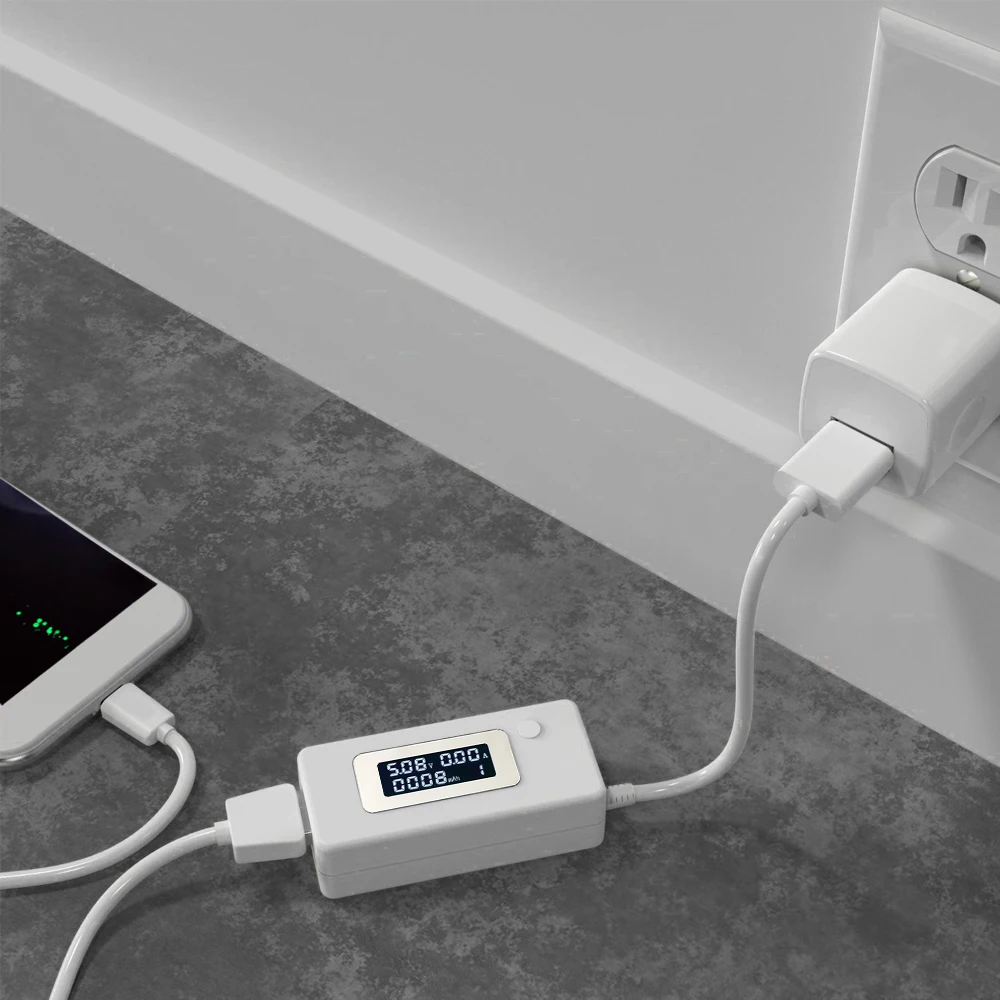 OLED USB тестер 3 в 1 цифровой вольтметр Амперметр зарядное устройство емкости