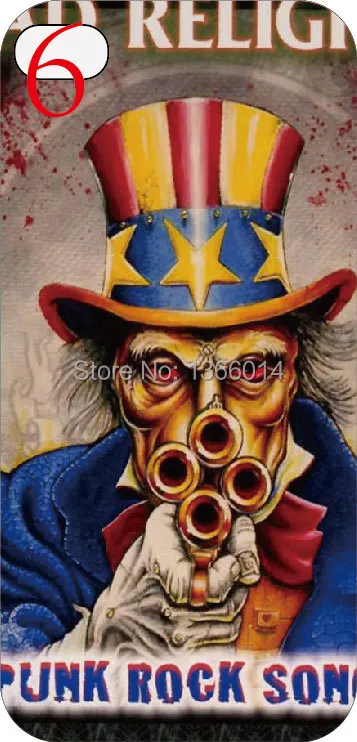 10/ lot 2014 Top HOT punk rock Protective shell Case for iPhone 5 5S |