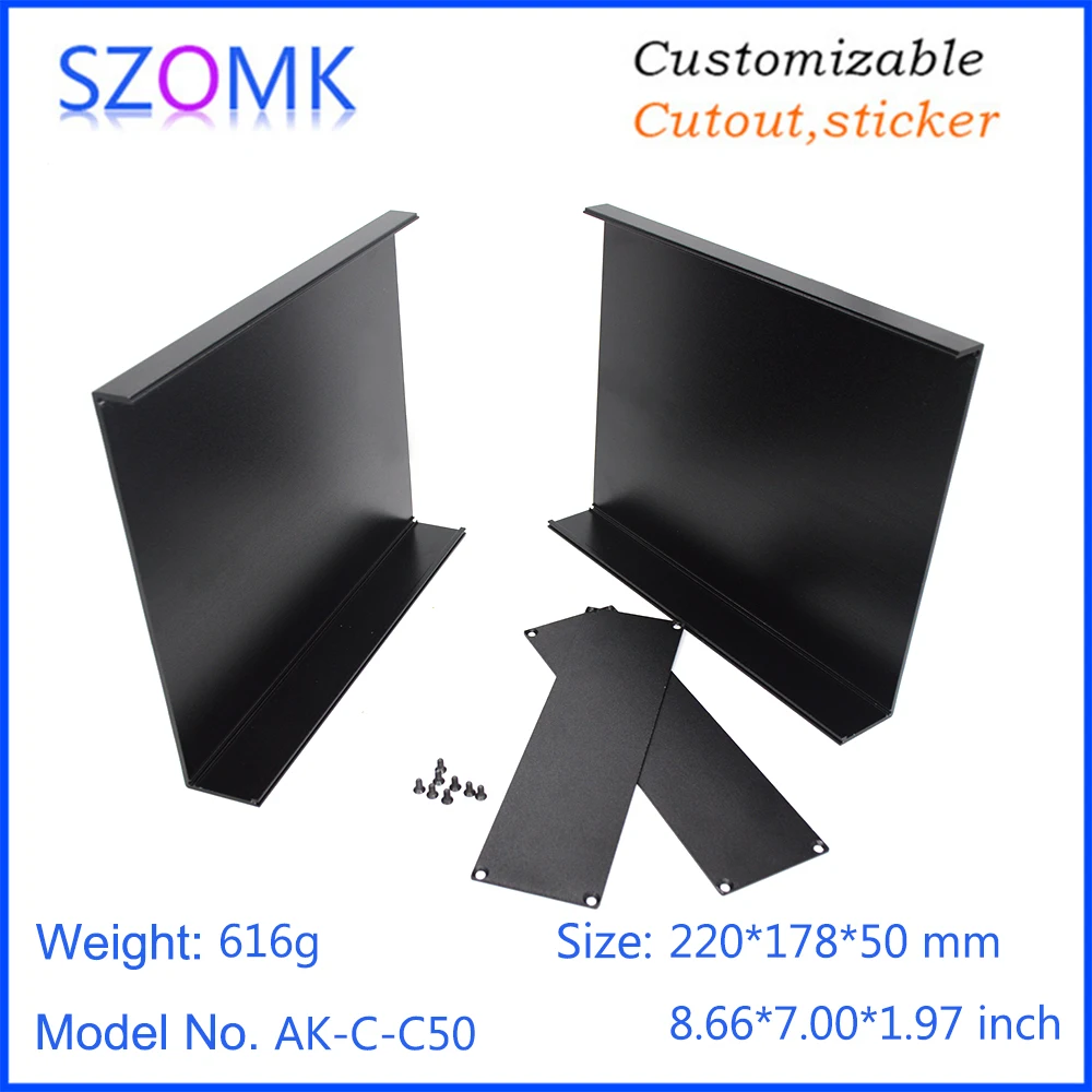 4 шт. алюминиевая распределительная коробка 50*178*220 мм|enclosure mesh|box loombox 12w |