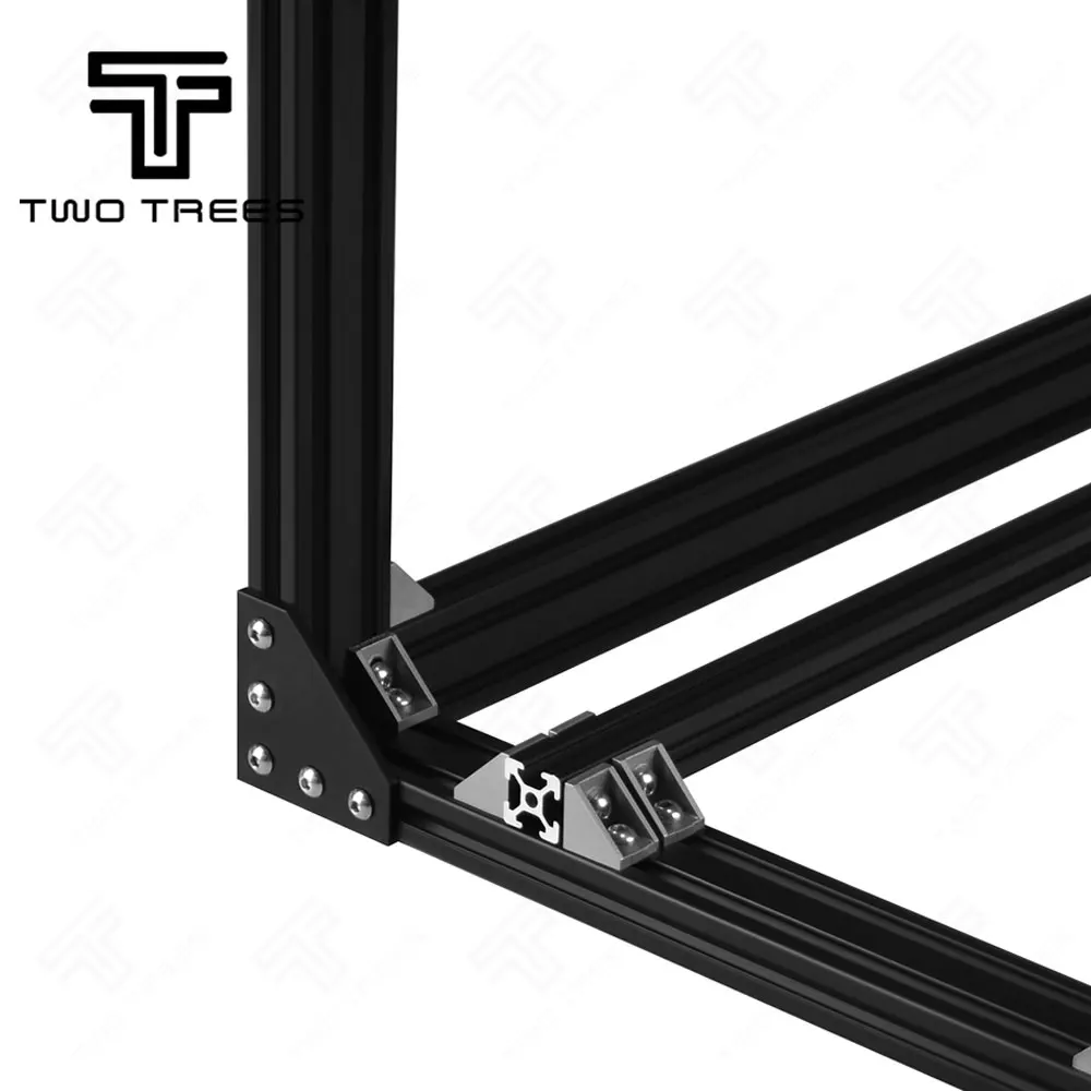 Два дерева BLV mgn куб рамка комплект и аппаратный комплект для DIY CR10 3d принтер Z axis-mgn рельсы база 442 мм