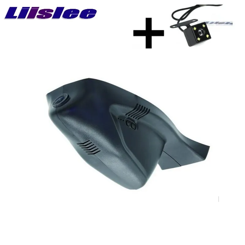 Front And Back LiisLee автомобильная дорога запись Wi-Fi DVR тире Камера вождения видео Регистраторы для Citroen DS 5 DS5 - Название цвета: Front And Back