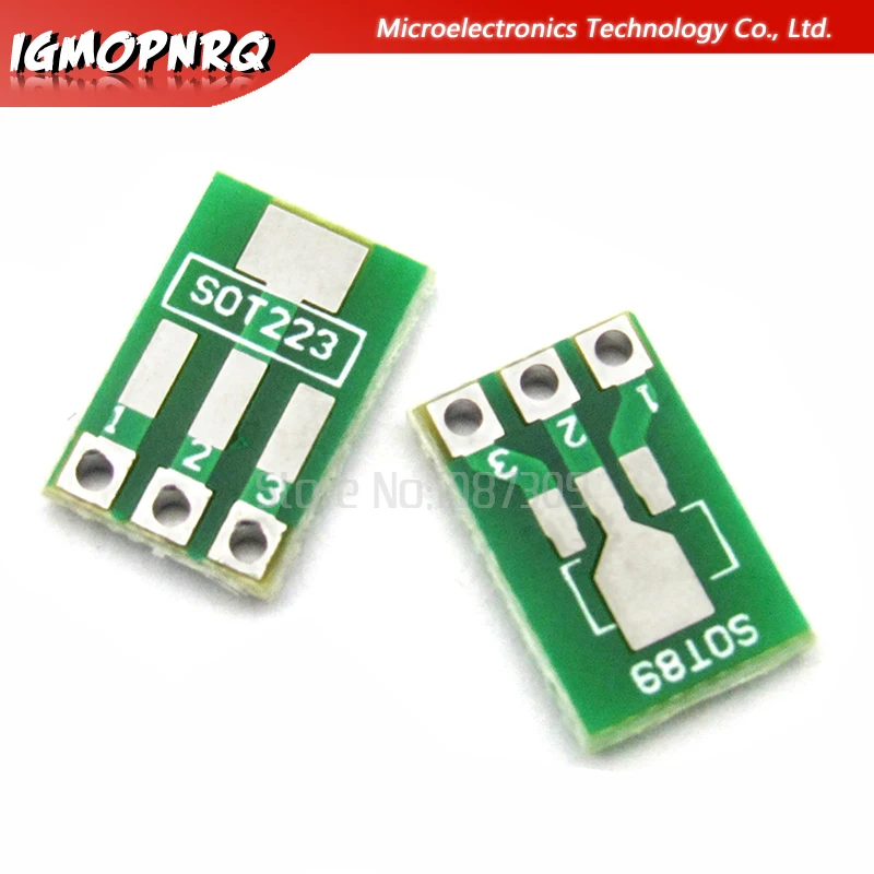 20 шт. SOT89 DIP трансферная плата DIP Pin плата шаг адаптера клавиатуры