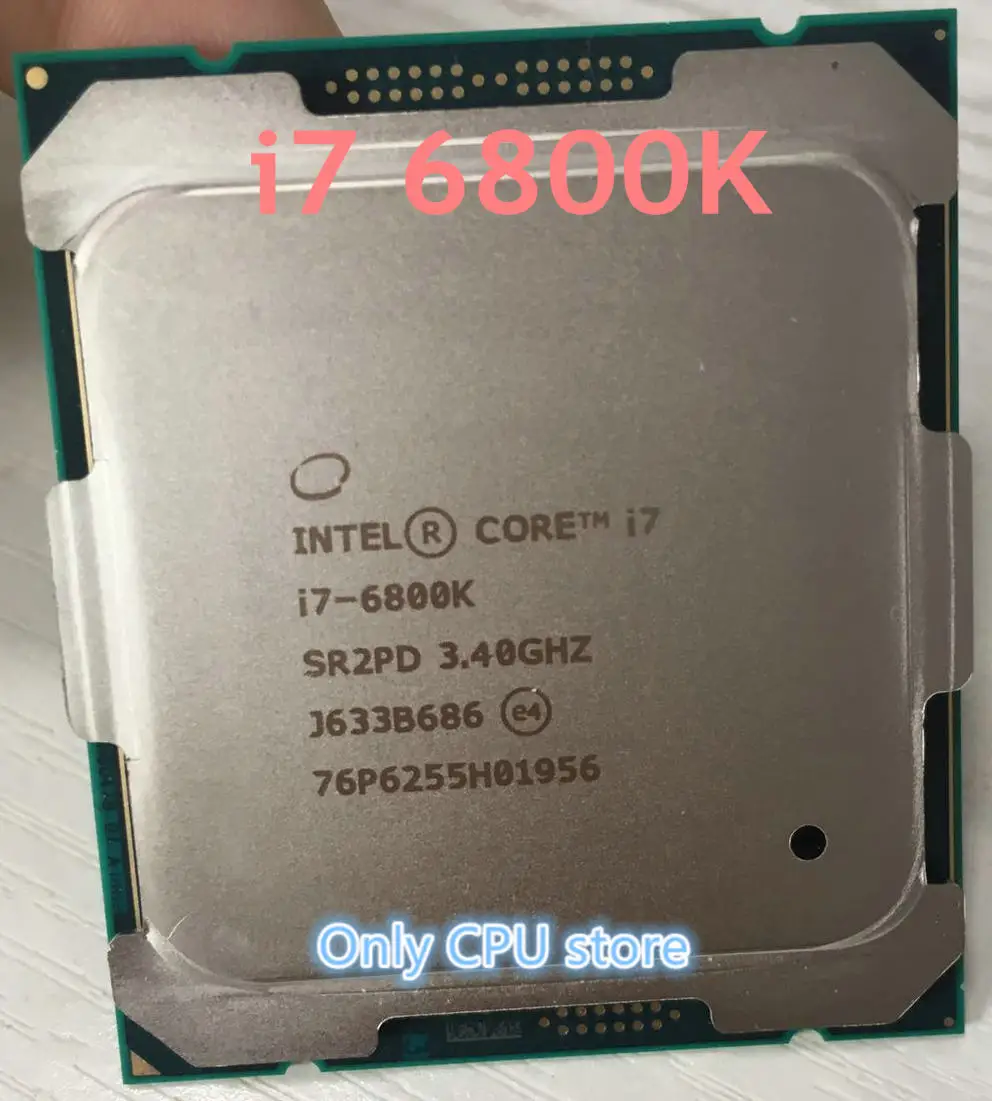 Оригинальный новый телефон Intel Xeon I7 6800K 3 40 ГГц 15M 14 нм 6 ядерный 140 Вт|intel xeon|xeon intelintel