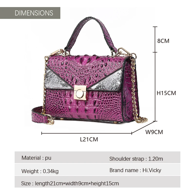 Bolsa Mujer сумки для женщин роскошные сумки черные женские сумки дизайнерские сумки из искусственной кожи крокодила сумка через плечо