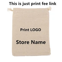 linen cotton velvet jute bag print logo fee need 33 just print fee not including bag fee 500pcs this is only print fee