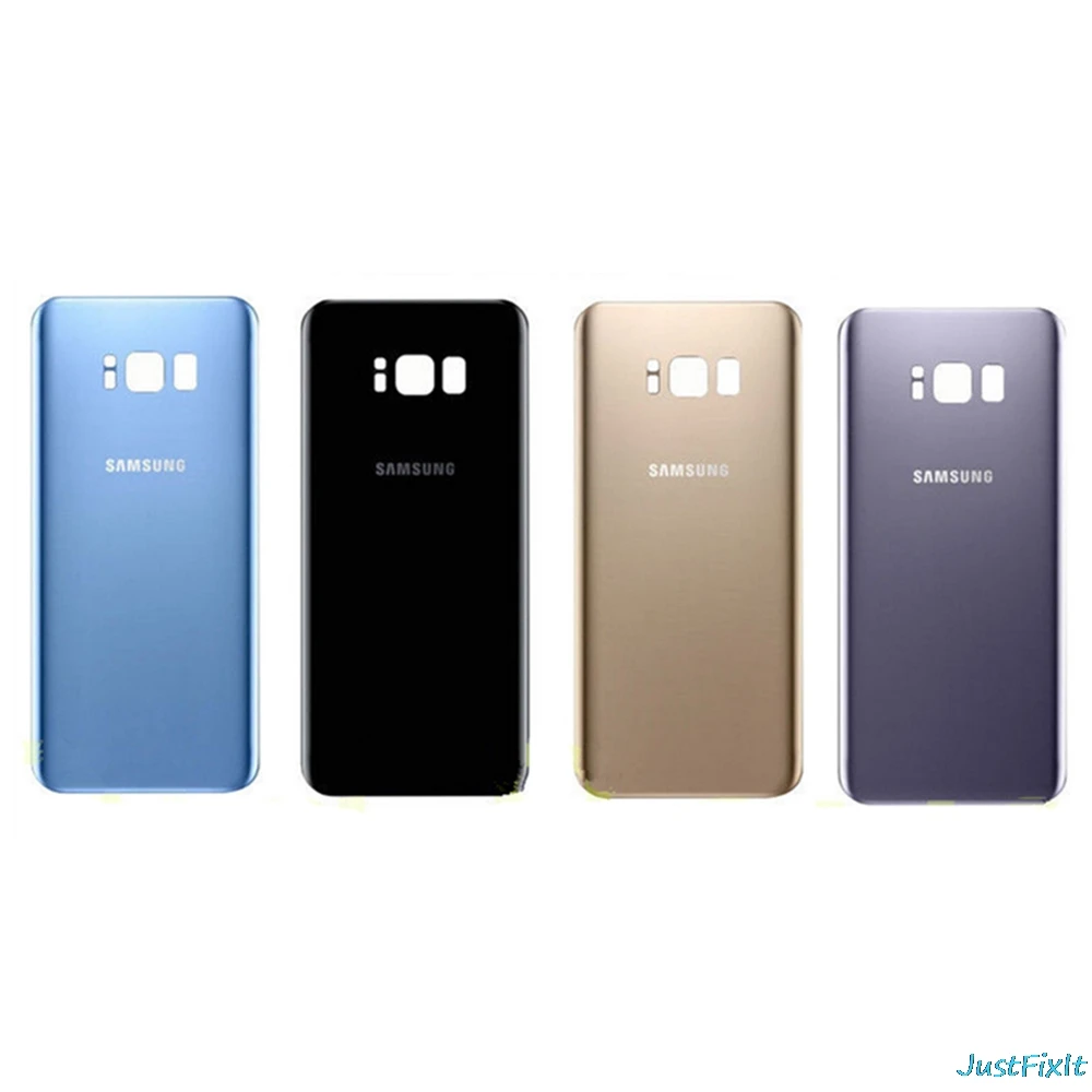 Для SAMSUNG Galaxy S8 plus G955f G955U G950F G950A G950 Задняя крышка батареи дверь задняя стекла Корпус