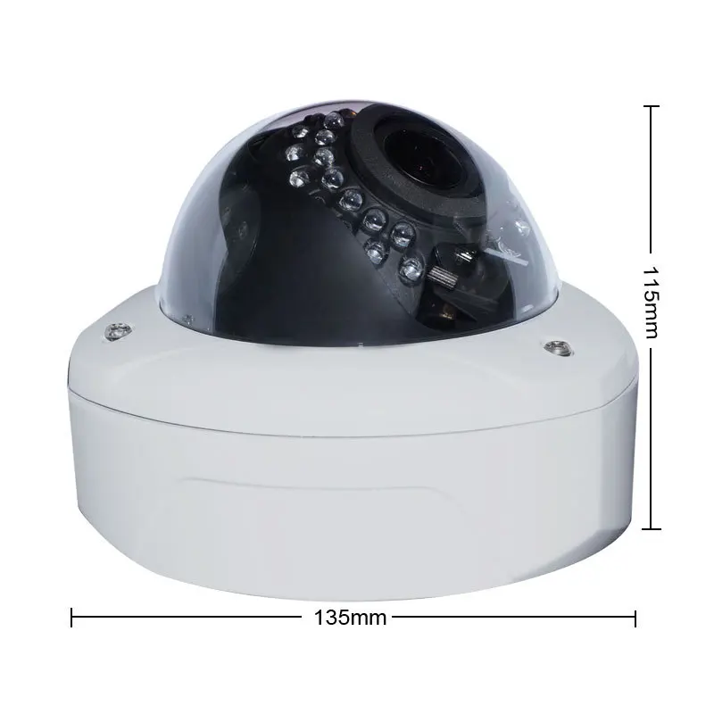 HD 1080P 2.0MP наружная широкоугольная AHD камера рыбий глаз с углом обзора 130 градусов
