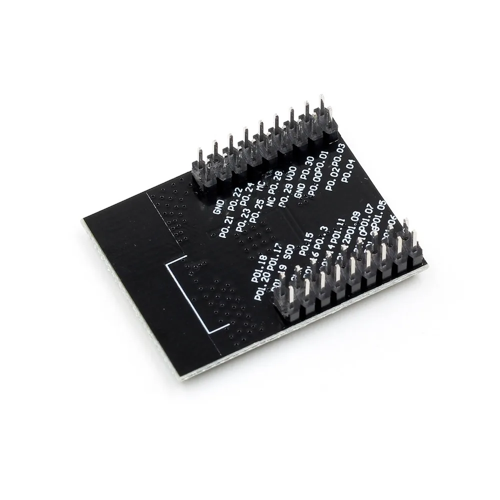 NRF51822 2 4G беспроводной модуль связи Bluetooth/zigbee модуль/DMX512 | Электронные компоненты и
