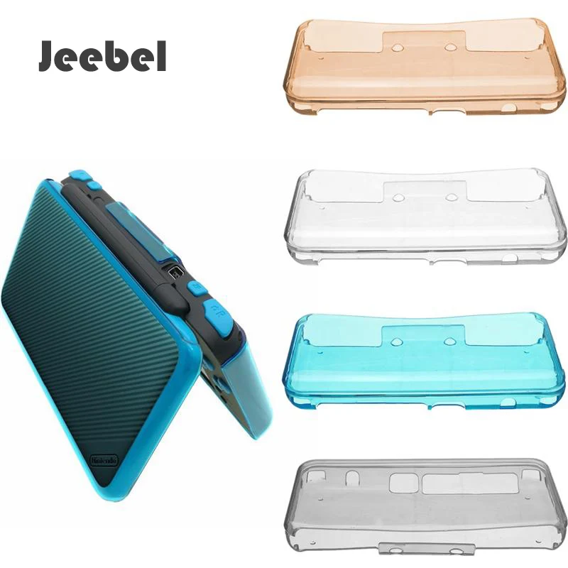 Новый защитный прозрачный чехол Jeebel Nintend 2DS XL LL новинка для 4 цвета жесткий новый |