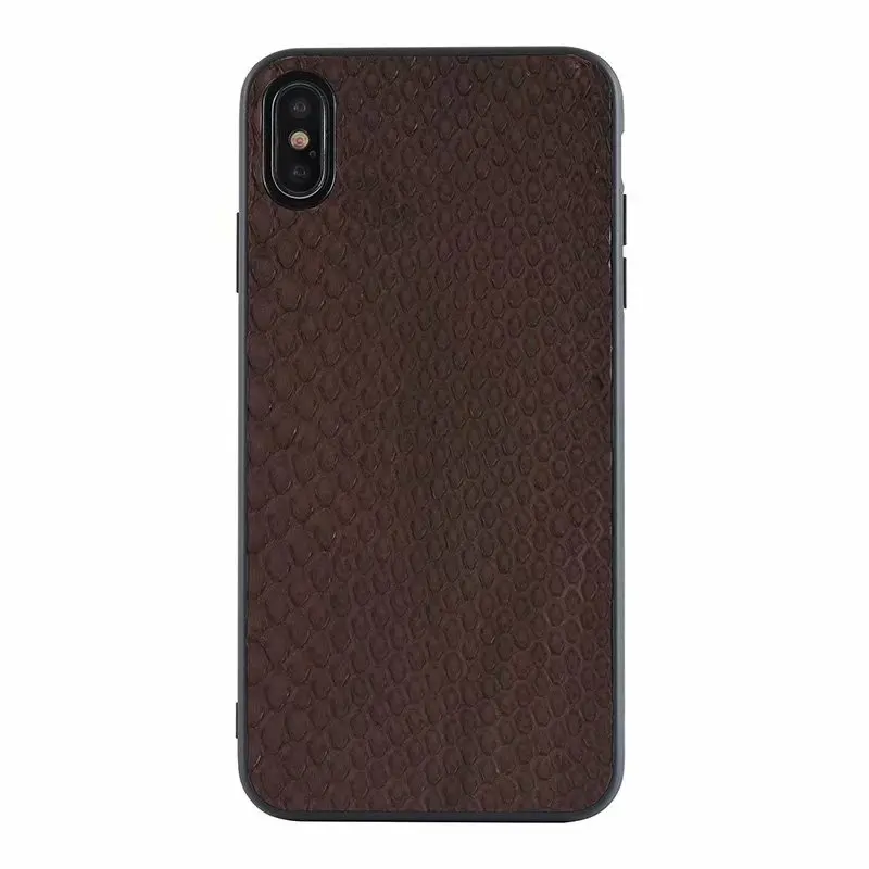 Чехол для IPhone XR, Роскошный чехол из натуральной кожи для IPhone X, задняя крышка из кожи питона для IPhone XS Max XR, Fundas Capa из кожи питона