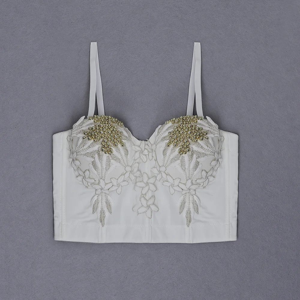 Женские облегающие топы белые эластичные для вечеринок 2019 | Женская одежда