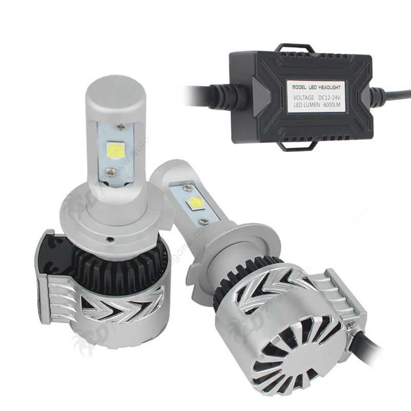 Для BENZ E100 G55 для Audi 100 buick GL8 04 H4 HI LO Автомобильные светодиодные фары DC12V 24V 40 Вт 6000 К