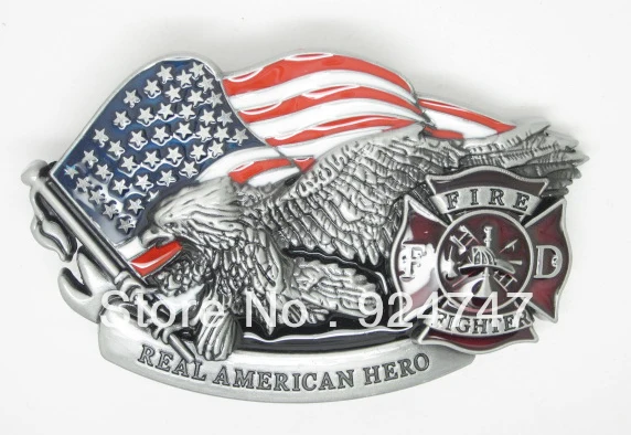 

Real American Hero FireFighter Belt Buckle